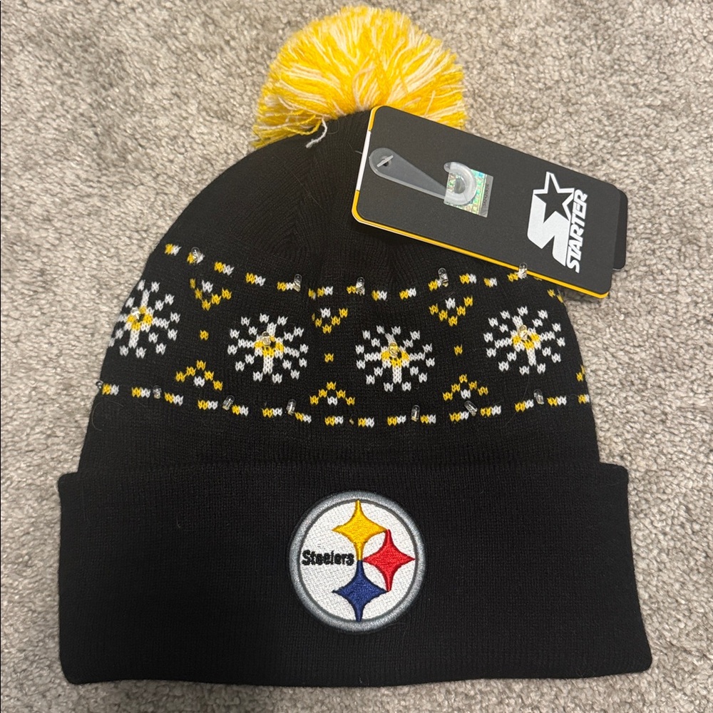 Unisex Pittsburgh Steelers light up beanie